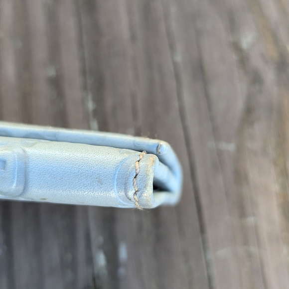 Gucci GG Leather 6 Ring Key Case Blue Gray VGUC - Picture 10 of 12